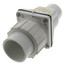 1-1/2" PVC Check Valve, Union Combination