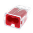 In-Sure Push-In Wire Connectors - 2 Ports, Red (Box of 100)