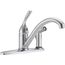 Single Handle Kitchen Faucet w/ Integral Spray (Chrome), 300-DST