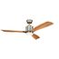 Ridley LED 52" Fan ( (Brushed Stainless Steel)