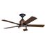 Colerne LED 52" Fan (Distressed Black)