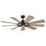 Gentry LED 65" Fan (Anvil Iron)