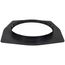 24" Riser Adapter Ring for Corrugated Pipe (Black)