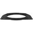 24" Riser Adapter Ring for Corrugated Pipe (Black)