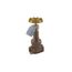 2" Threaded Class 125 Rising Stem Bronze Gate Valve, Threaded Bonnet (Lead Free) 30LF00801