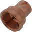1" x 1-1/4" Copper x Female Adapter