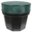 24" Rhino Drainage Box w/ Domed Cover, 4 Seals & Nuts, & 8 Screws (10 Hole)