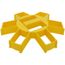 12" Safety Screen for Polylok Risers (Yellow)