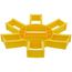 12" Safety Screen for Polylok Risers (Yellow)