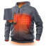 M12 Grey Heated Hoodie Only (Large)