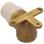 3/4" CPVC x Female Brass Drop Ear Elbow (Lead Free)