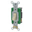 Double-Pole, Specification Grade Toggle Switch, 30A - Ivory (120/277V)