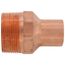 1" x 1-1/2" Copper x Male Adapter