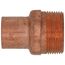 1" x 1-1/4" Copper x Male Adapter
