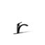 Rival 1-Handle Swing Spout Kitchen Faucet (Matte Black), K-30470-BL