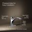 Rival 1-Handle Swing Spout Kitchen Faucet (Polished Chrome), K-30470-CP