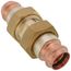 1" Press Serviceable Inline Check Valve (Low Lead)