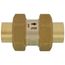 1" Sweat Serviceable Flow Check Valve (Low Lead)