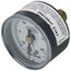 1-1/2" Center Back Stem Mounted Pneumatic Receiver Gauge -40/+160F
