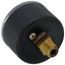 1-1/2" Center Back Stem Mounted Pneumatic Receiver Gauge -40/+160F