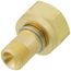 Brass Cylinder Adapters, CGA-520 B Tank Acetylene To CGA-200 Commercial Acetylene
