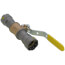 1/2" MegaPressG Bronze Ball Valve w/ Carbon Steel Press Ends