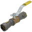 1/2" MegaPressG Bronze Ball Valve w/ Carbon Steel Press Ends