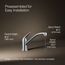 Jolt 1-Handle Swing Spout Kitchen Faucet (Polished Chrome), K-30613-CP