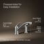 Jolt 1-Handle Swing Spout Kitchen Faucet with Spray (Polished Chrome), K-30614-CP