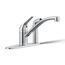 Jolt 1-Handle Swing Spout Kitchen Faucet with Integrated Spray (Polished Chrome), K-30615-CP