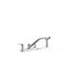Jolt 2-Handle Swing Spout Kitchen Faucet with Spray (Polished Chrome), K-30616-CP