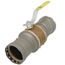 2" MegaPressG Bronze Ball Valve w/ Carbon Steel Press Ends