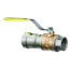 1-1/2" Press x FNPT MegaPressG Bronze Ball Valve w/ Carbon Steel