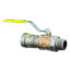 1" Press x MNPT MegaPressG Bronze Ball Valve w/ Carbon Steel