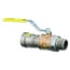1-1/2" Press x MNPT MegaPressG Bronze Ball Valve w/ Carbon Steel