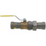 1" Press x Press Union MegaPressG Bronze Ball Valve w/ Carbon Steel