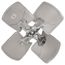 Fan Blade 22" 4 Blade 1/2" Bore, 30W24