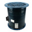 24" x 30" Simplex Fibreglass Basin w/ One Piece Steel Cover, 3' Vent, 3" Discharge