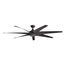 Lehr 80" Fan (Distressed Black)