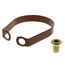 4" Copper Epoxy Coated Em-Lok Swivel Ring