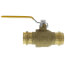 1" Full Port Press Ball Valve w/ Drain (Lead Free)