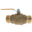 2" Press Full Port Brass Ball Valve