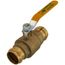 1-1/4" Press Full Port Brass Ball Valve
