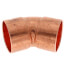 2-1/2" Copper 45° Elbow