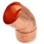 2-1/2" Copper 45° Elbow