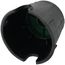 10" Round Pro-Spec Series Irrigation Control Valve Box (Black Box/Green Cover)