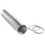 4" x 8 Ft. Flexible Semi-Rigid Transition Aluminum Duct w/ Clamps