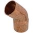 1-1/4" FTG x Copper 45° Street Elbow