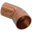 1-1/4" FTG x Copper 45° Street Elbow