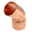 1-1/2" FTG x Copper 45° Street Elbow
